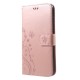 Pouzdro Huawei Y7 Prime 2018 - Motýli - světle růžové