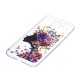 Pouzdro / Obal Galaxy A6 2018 - Průhledné - Květy 01