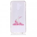 Pouzdro / Obal Galaxy A6+ 2018 - Průhledné - Králíček