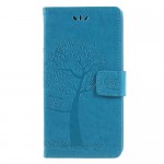 Pouzdro Huawei Y6 2018, Y6 Prime 2018, Honor 7A - strom - modré