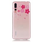 Gelový obal Huawei P20 Pro - průhledné - Květy 02