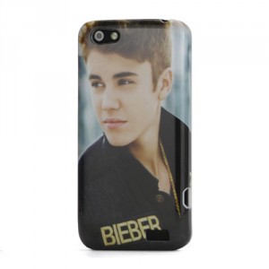 Zadní kryt/Obal HTC One V - Justin Bieber 01