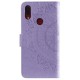 Pouzdro Xiaomi Redmi Note 7 - Fialová mandala