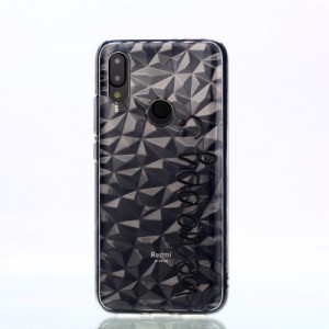 Obal Xiaomi Redmi 7 - průhledný - Be happy - mozaika