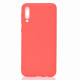 Pouzdro Galaxy A70 - matné - červené