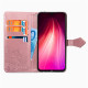 Pouzdro Xiaomi Redmi Note 8T - Mandala - růžové