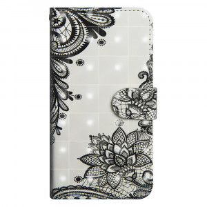 Pouzdro Honor 8A, Huawei Y6 2019 - Květy 03 3D