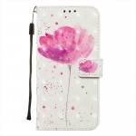 Pouzdro Xiaomi Redmi Note 8 Pro - Květ 3D 02