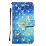 Pouzdro Xiaomi Redmi Note 8 Pro - Motýli 3D 03