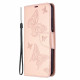 Pouzdro Huawei P40 Lite - Motýli - světle růžové