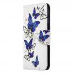 Pouzdro Huawei P40 Lite E - Motýli 06