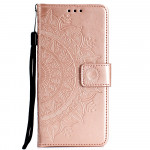Pouzdro Huawei P40 Lite E - světle růžová mandala