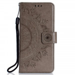 Pouzdro Xiaomi Redmi 9A - šedá mandala