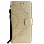 Pouzdro Xiaomi Redmi 9A - zlatá mandala