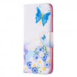 Pouzdro Xiaomi Redmi 9 - Motýli 01