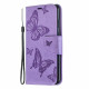 Pouzdro Huawei P30 Lite - fialové motýli