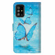 Pouzdro Galaxy A51 - Motýli 02 - 3D