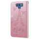 Pouzdro Galaxy Note 9 - růžové - Eiffelovka