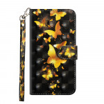 Pouzdro Xiaomi Redmi Note 8 - 3D Motýli 01