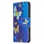 Pouzdro Xiaomi Redmi Note 8 - Motýli 03