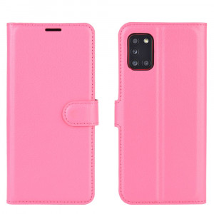 Pouzdro Galaxy A31 - tmavě růžové