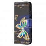 Pouzdro Xiaomi Redmi 9A - Motýli 04