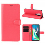 Pouzdro Motorola Moto E7 Plus / G9 Play - červené