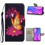 Pouzdro Xiaomi Redmi 9C - Motýl 09