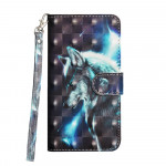 Pouzdro Xiaomi Redmi Note 8 - 3D Vlk