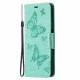 Pouzdro Xiaomi Mi 10T Lite 5G - tyrkysové motýli