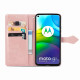Pouzdro Motorola Moto G9 Power - růžové - Mandala