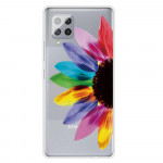 Pouzdro Galaxy A42 5G - průhledné - Květ