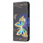 Pouzdro Galaxy A52 / A52 5G - Motýli 05