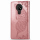 Pouzdro Nokia 3.4 - růžové - motýl