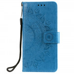Pouzdro Galaxy A32 5G - modré - Mandala