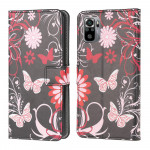 Pouzdro Xiaomi Redmi Note 10 / 10S Motýli