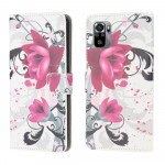 Pouzdro Xiaomi Redmi Note 10 / 10S Květy 02