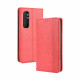 Pouzdro Xiaomi Mi Note 10 Lite - Vintage - červené