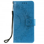 Pouzdro Xiaomi Redmi Note 10 5G / Poco M3 Pro - Mandala - modré