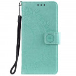 Pouzdro Xiaomi Redmi Note 10 5G / Poco M3 Pro - Mandala - tyrkysové