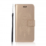 Pouzdro Motorola Moto G10 / G20 / G30 - zlaté - Lapač snů