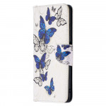Pouzdro Xiaomi Poco X3 / Poco X3 Pro - Motýli 02