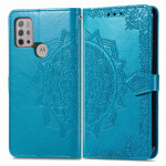 Pouzdro Motorola Moto G10 / G20 / G30 - modré - Mandala
