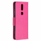 Pouzdro Nokia 2.4 - tmavě růžové - motýli