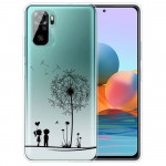 Obal Xiaomi Redmi Note 10 4G / Note 10S - průhledný - Pampelišky