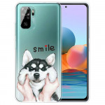 Obal Xiaomi Redmi Note 10 4G / Note 10S - průhledný - Pes