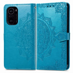 Pouzdro Xiaomi Mi 11i 5G / Poco F3 - modré - Mandala