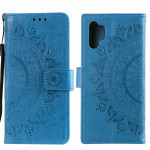 Pouzdro Galaxy A32 4G - modré - Mandala