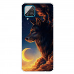 Pouzdro Galaxy A12 - Vlk 02