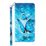 Pouzdro Xiaomi Redmi Note 10 5G / Poco M3 Pro - Motýli 02 3D